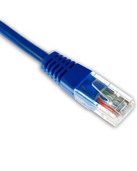 CABLE DE RED QPCOM CAT6 5 METROS AZUL QP-60520A, vista 2